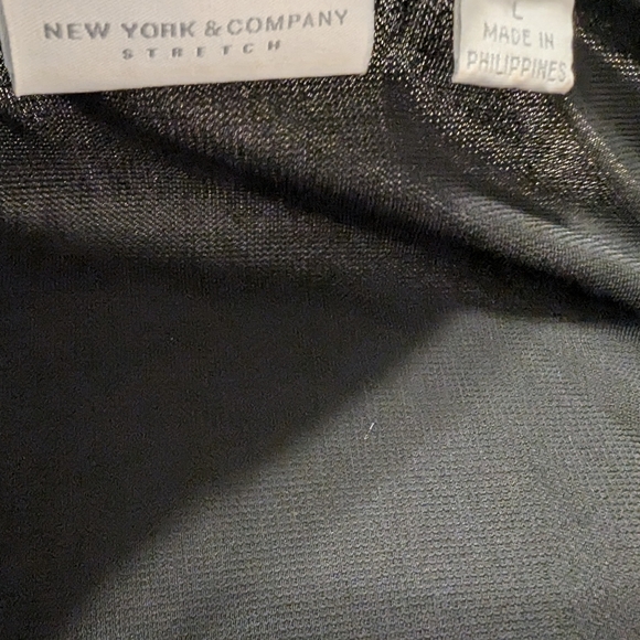 3/$15🧡 New York & Company Stretch Women's Black Dress - Picture 6 of 11